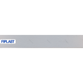 نوار لبه pvc خاکستری مات کد1030 فیپلاست