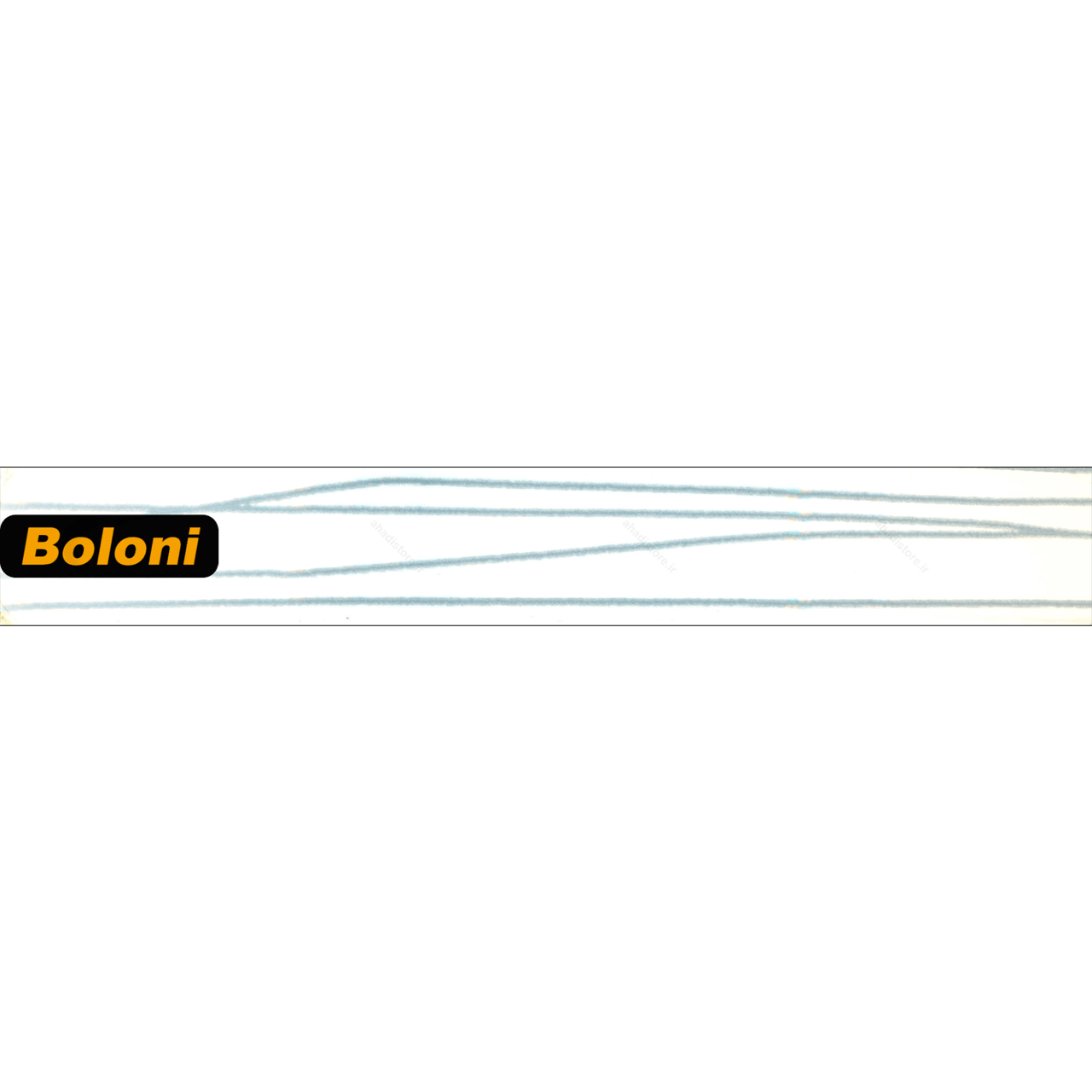 نوار لبه pvc سفید باران براق کد1091 بلونی