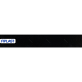 نوار لبه pvc مشکی براق کد5020 فیپلاست